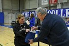 WBBall Final Four tribute  Wheaton College honored the 25th anniversary of the 1994-95 women’s basketball team that went to the NCAA final four during halftime ceremony of Wheaton’s game against Mount Holyoke College Saturday, January 18, 2020. - Photo By: KEITH NORDSTROM : Wheaton, basketball, NCAA, Final Four, 25th anniversary